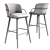 Elevate Your Space with Arven Barstool 3D model small image 3