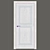 Nika 16.2 White Ash Interroom Door - Classic Collection 3D model small image 3