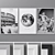 Versatile Set of 4 Photo Frames - 60x90 cm 3D model small image 1