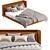 Minimalist Boconcept Austin Bed 3D model small image 4