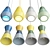 Customizable Colorful Design Suspension 3D model small image 2