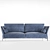 Cosmo Circle Sofa Set: Modern, Stylish, and Versatile 3D model small image 8