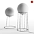 Sleek Modern Floor Lamp 3D model small image 2