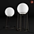 Sleek Modern Floor Lamp 3D model small image 3