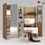 IKEA Furniture Composition with Lighting & Decor 3D model small image 6