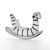 Wiggly Fun Earthworm Seesaw 3D model small image 6