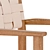 Form and Refine Motif Armchair: Sleek and Stylish Seating 3D model small image 11