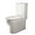 Cult_CN1201C Floor-Mounted Toilet 3D model small image 1