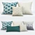 Modern Pillow Set: Perfect for Contemporary Interiors 3D model small image 1