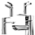 Modern Chrome Sink Mixer
Elegant Basin Faucet
Stylish Duravit Faucet
Sleek Bathroom Mixer 3D model small image 1