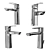 Modern Chrome Sink Mixer
Elegant Basin Faucet
Stylish Duravit Faucet
Sleek Bathroom Mixer 3D model small image 2