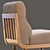 Guillerme & Chambron Easy Chair: Stylish and Comfortable 3D model small image 4