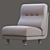 Guillerme & Chambron Easy Chair: Stylish and Comfortable 3D model small image 5