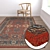 Luxury Carpets Set: High-Quality Textures 3D model small image 5