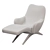 Sleek Contemporary Contour Chaise 3D model small image 4