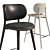 ErgoStool: Comfortable High Stool with Backrest 3D model small image 2