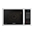 Samsung MC28H5013AW Microwave: Sleek Design, Versatile Cooking 3D model small image 1