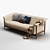  Scandinavian Elegance: Svenson Sofa 3D model small image 1