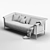  Scandinavian Elegance: Svenson Sofa 3D model small image 2