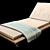 Brazilian Pool Chaise: Modern & Stylish 3D model small image 1