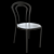 Elegant Caffe Chair - Calligaris 3D model small image 1