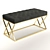 Insignia Bench: Stylish & Versatile 3D model small image 1