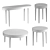 Wooden Elegance: Secret Sits Tables 3D model small image 2