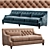 Max Tufted Sofa by BAKER - Luxurious and Stylish 3D model small image 1