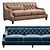 Max Tufted Sofa by BAKER - Luxurious and Stylish 3D model small image 3