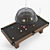 Vintage Brunswick 1906 Billiards Table 3D model small image 4