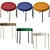 Sleek Stool Design: Verpan SERIES 430 3D model small image 1