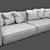 Elegant Italian Sofa 3D model small image 12