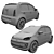 Sleek Volkswagen Cross Up 2014 3D model small image 2