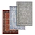 Luxury Carpet Set | High-Quality Textures | Multiple Variants 3D model small image 1