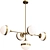 Peggy Guggen Chandelier - Timeless Mid Century Brass Beauty 3D model small image 3