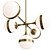 Peggy Guggen Chandelier - Timeless Mid Century Brass Beauty 3D model small image 4