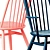 Elegant Windsor Quaker Dining Chair 3D model small image 4