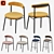 Pixel Chairs: Sleek and Stylish Seating 3D model small image 1