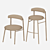 Pixel Chairs: Sleek and Stylish Seating 3D model small image 3