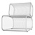 Comfortable Nola Cushy Armchair: Indoor/Outdoor 3D model small image 4