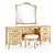 Custom Italian Dressing Table by Romano Home 3D model small image 2