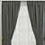 632 Curtain: Optimized Design and Enhanced Detail 3D model small image 3