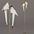 Golden Birds LED Floor Lamp 3D model small image 4