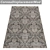 Luxurious Carpet Set: High-Quality Textures & Versatile Designs 3D model small image 4