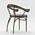 Ergonomic Bistrot Chair by Nigel Coates 3D model small image 2