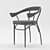 Ergonomic Bistrot Chair by Nigel Coates 3D model small image 4