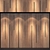 Elegant Oak Wood Panel 3D model small image 1