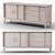 Manhattan 3-Drawer Chest 3D model small image 1