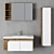 Sleek Bathroom Cabinet | No. 077 3D model small image 2