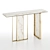 Golden Elegance Console 3D model small image 1